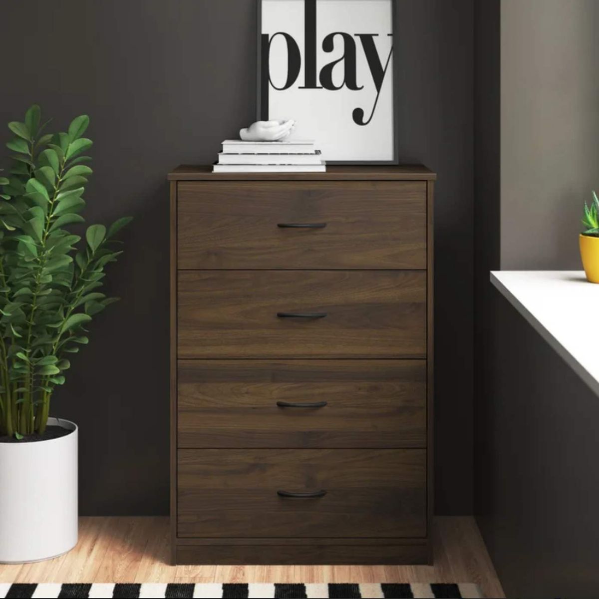 VENTITAS HOME - Cómoda Priyanka 4 Cajones Ventitas Home Gales