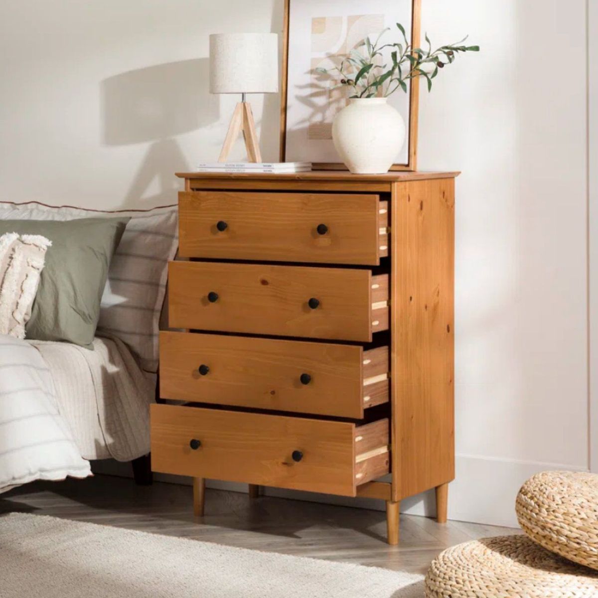 VENTITAS HOME - Cómoda Denia 4 Cajones Ventitas Home Chiavenna