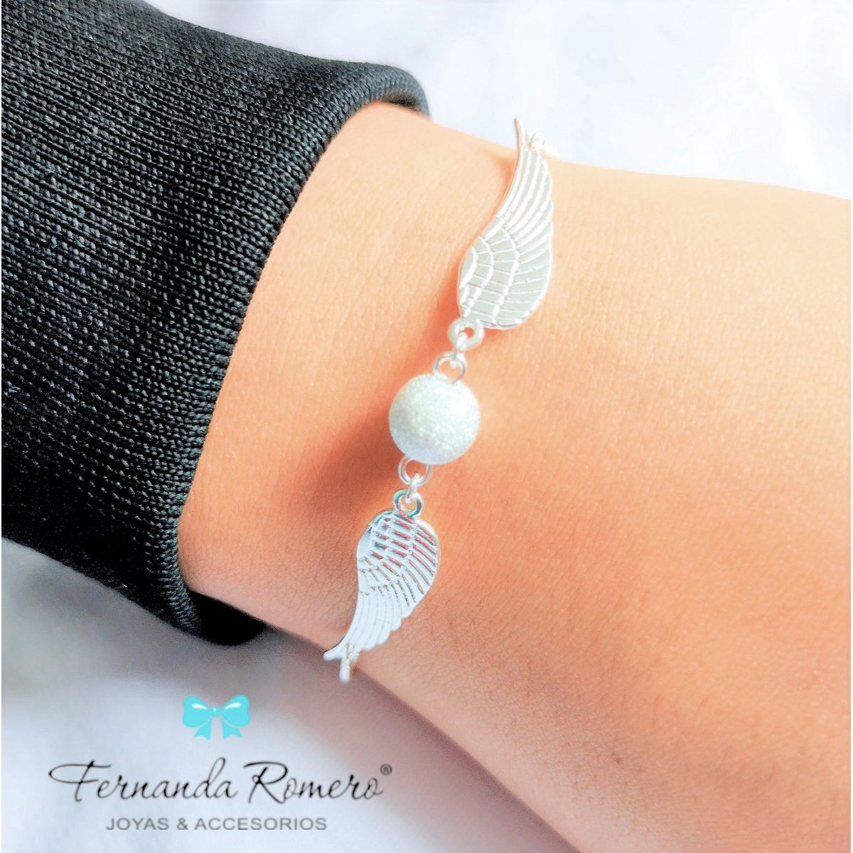 FERNANDA ROMERO JOYAS Y ACCESORIOS - Pulsera Harry Potter Plata de Ley Nacional 925 - Talla Única