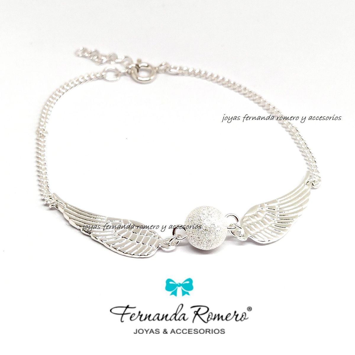 FERNANDA ROMERO JOYAS Y ACCESORIOS - Pulsera Harry Potter Plata de Ley Nacional 925 - Talla Única