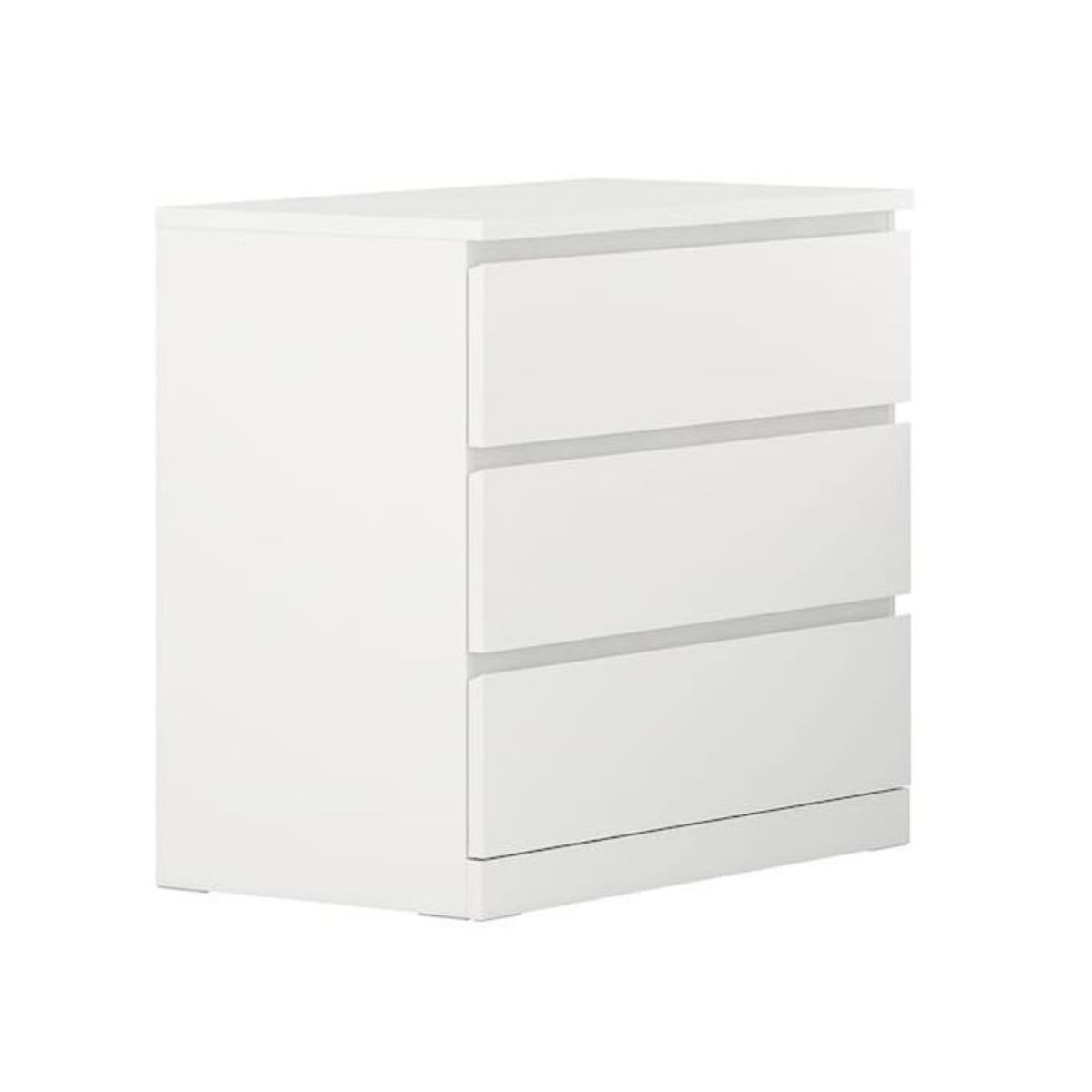 VENTITAS HOME - Cómoda Iris 3 Cajones Color Blanco