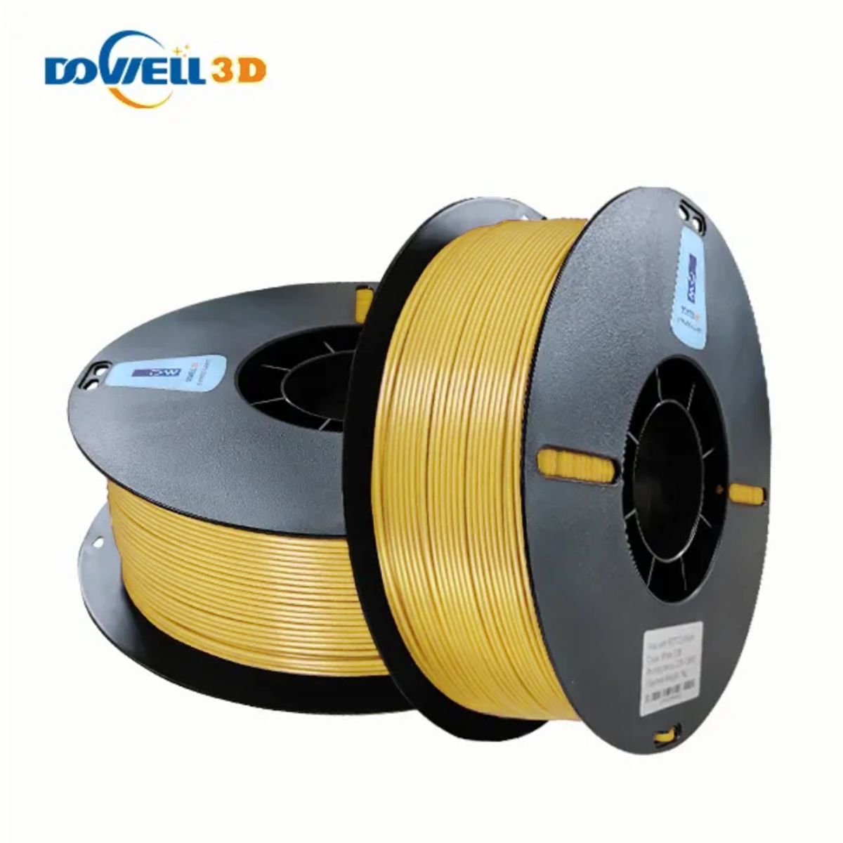 DOWELL - Filamento 3D PLA DOWELL Dorado