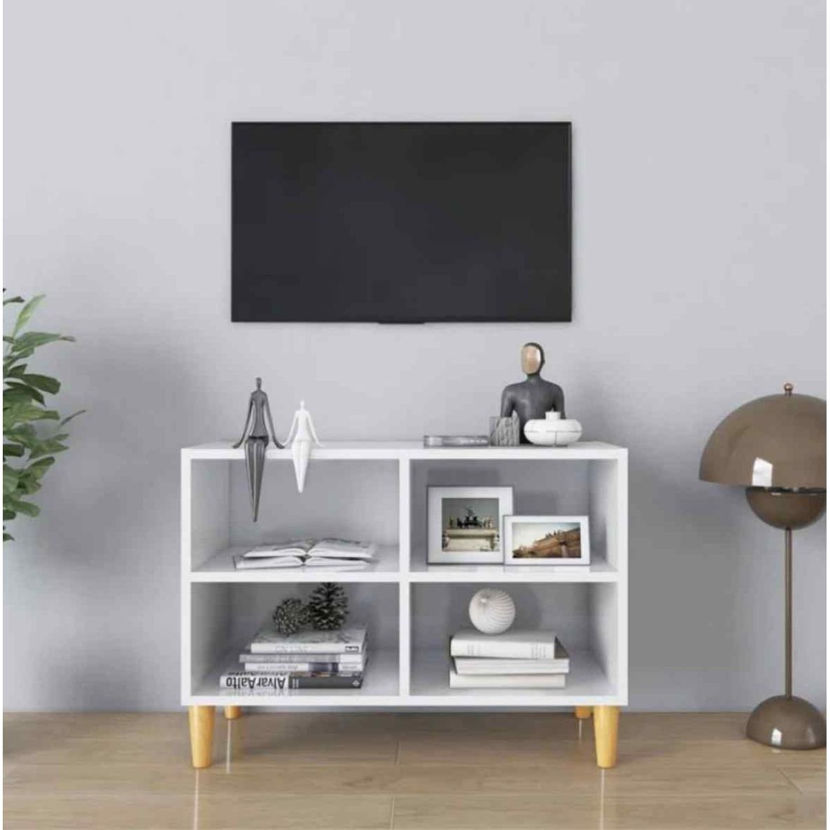 VENTITAS HOME - Mesa de Tv 75 Bobo Ventitas Home Blanco