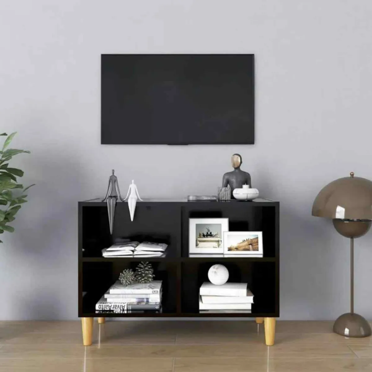 VENTITAS HOME - Mesa de Tv 75 Bobo Ventitas Home Negro