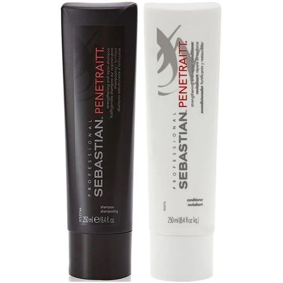 SEBASTIAN - Shampoo Reparador 250ml  Acondicionador 250ml Sebastian Penetraitt