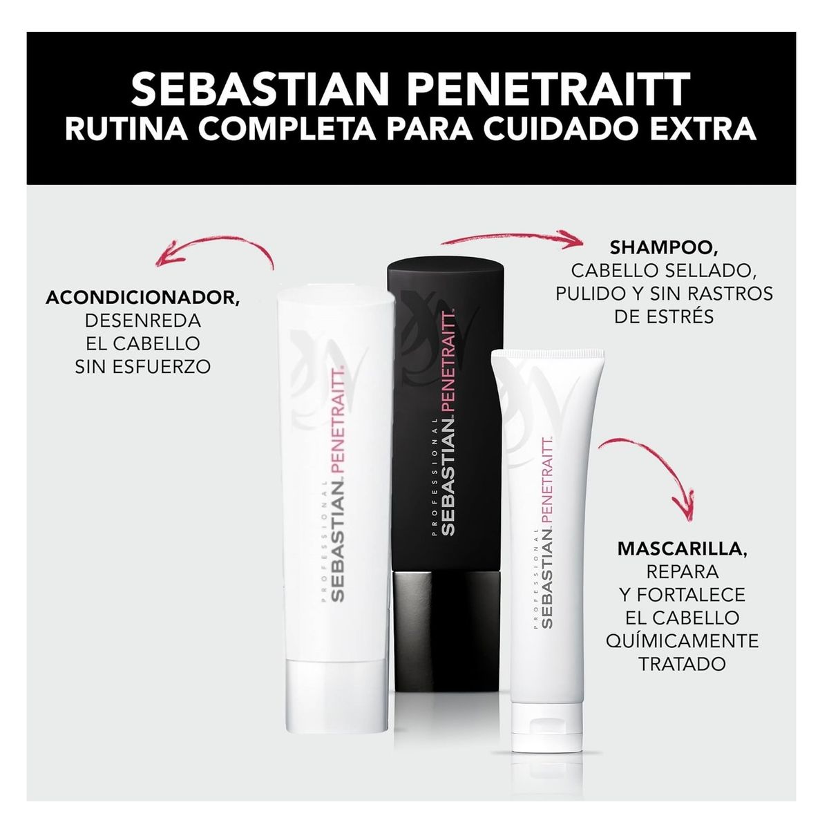 SEBASTIAN - Acondicionador 250ml  Reparador Sebastian Penetraitt