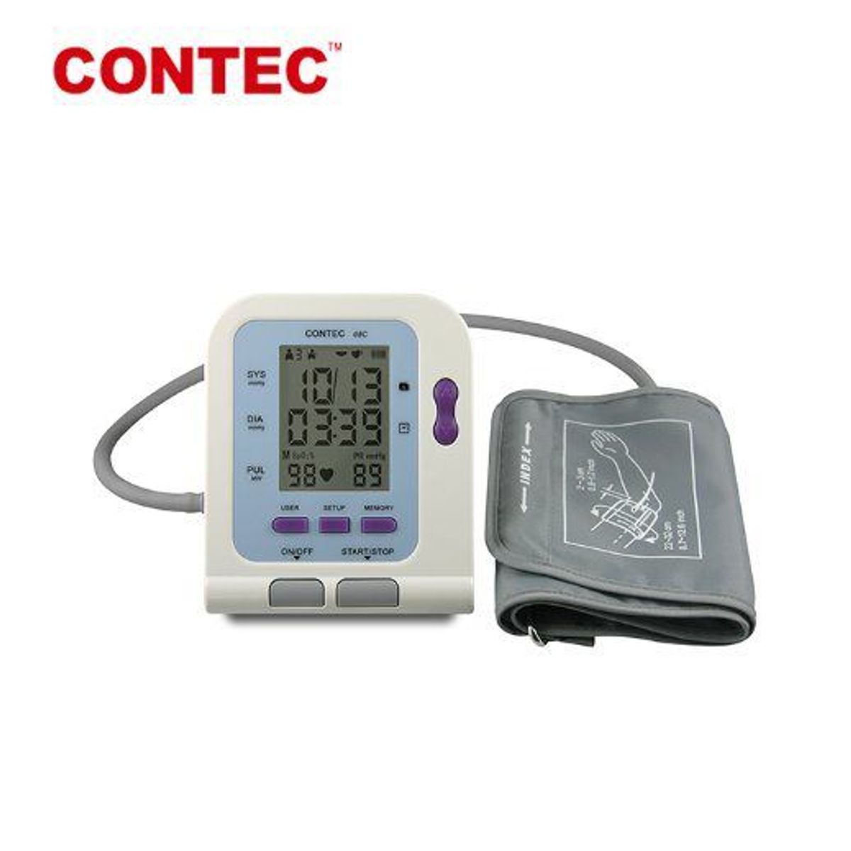 GENERICO - TENSIOMETRO DIGITAL DE BRAZO CONTEC 08C