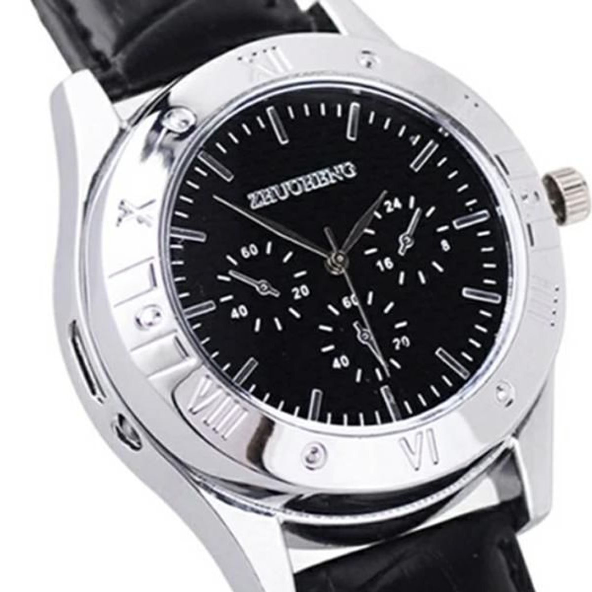 GENERICO - Reloj multifuncional con encendedor recargable para hombre