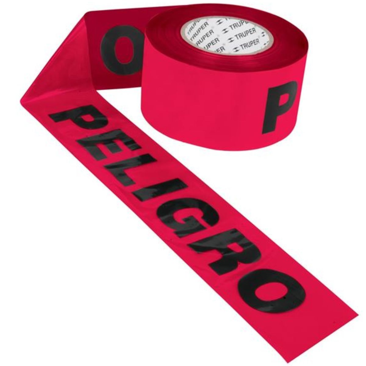 TRUPER - Cinta delimitación PELIGRO 304m banda roja Truper