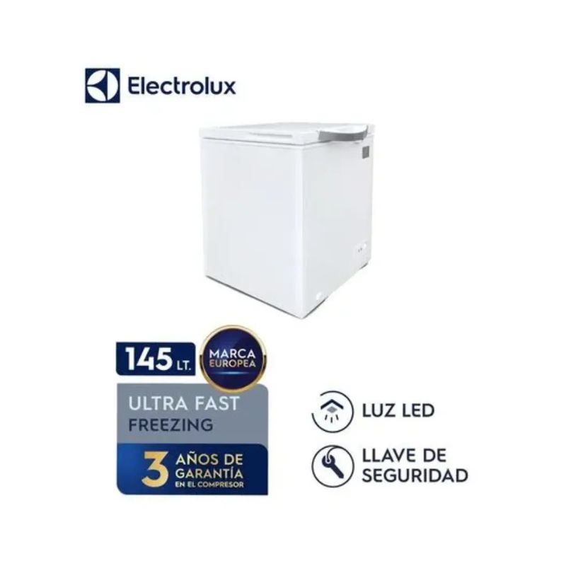 ELECTROLUX - Congeladora Electrolux EFC15A2HPWB 145 Litros Blanco