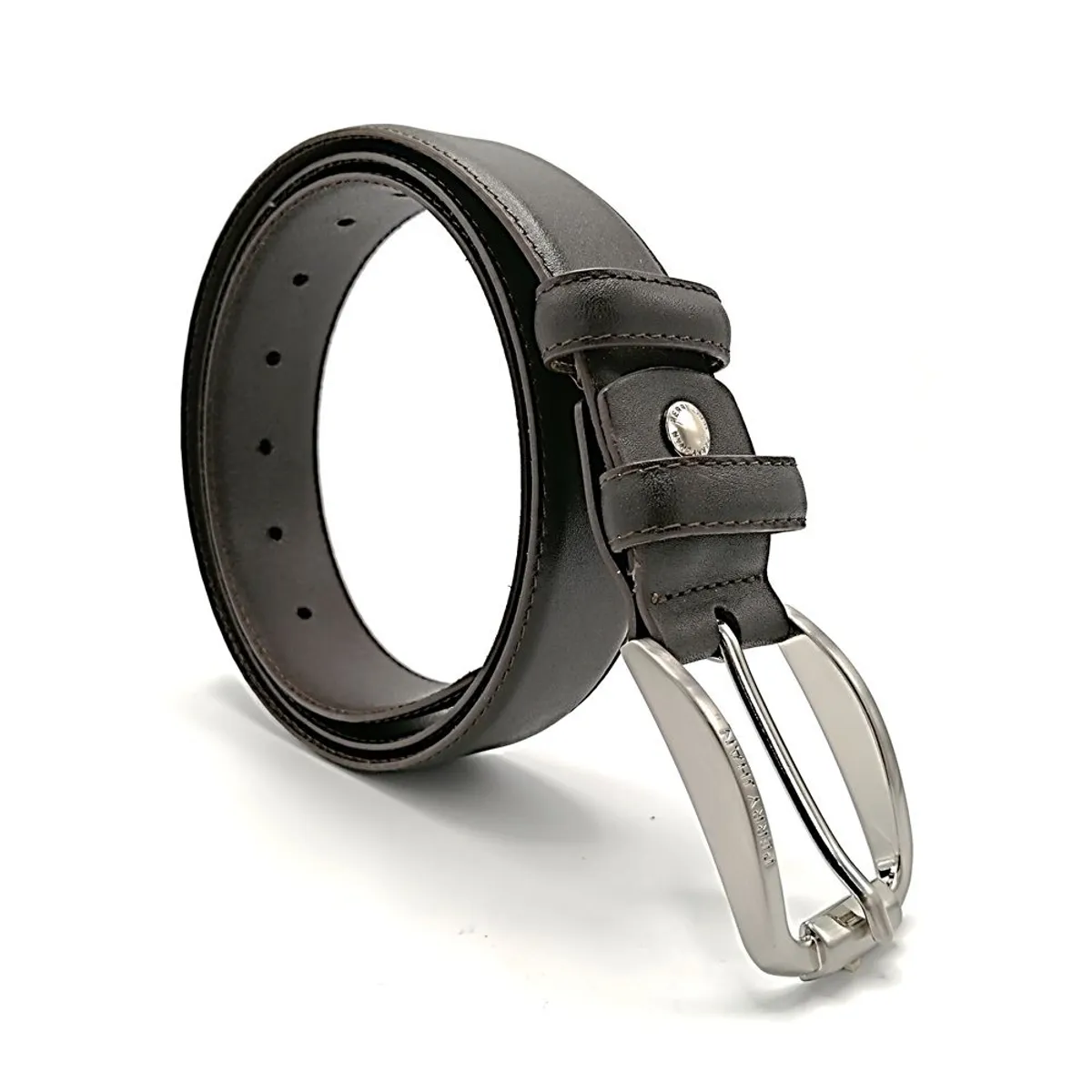 PERRY JHAN - Correa Cinturon Para Caballero en Cuero 100 - Marrón