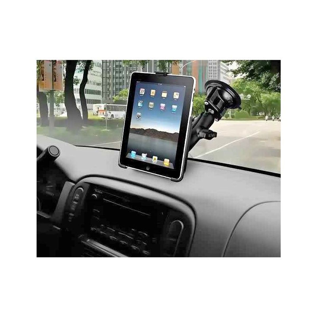 GENERICO - Soporte Holder para Tablet Universal Auto 360 3 en 1