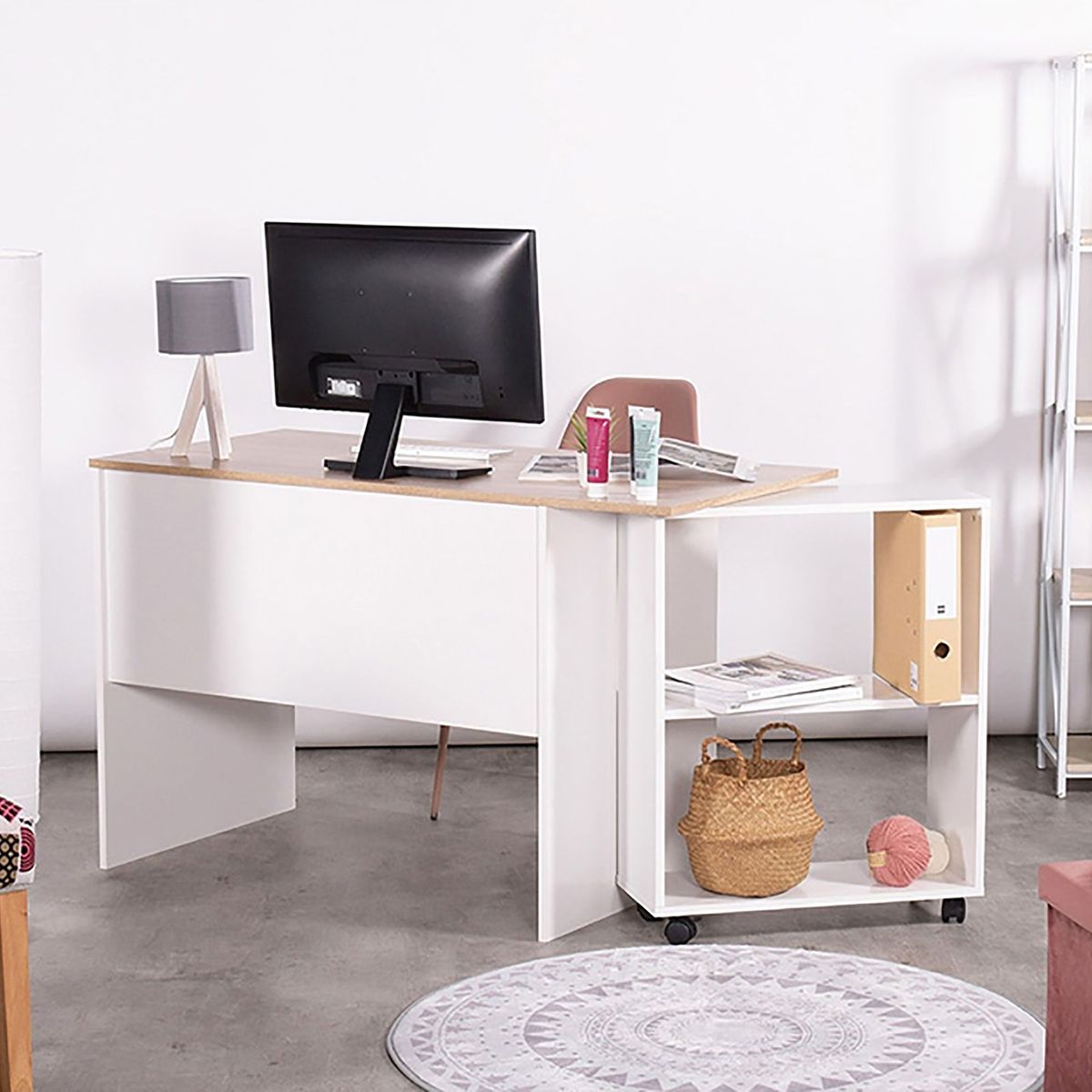 VILLA HOGAR - Escritorio Misty blanco - Villa Hogar