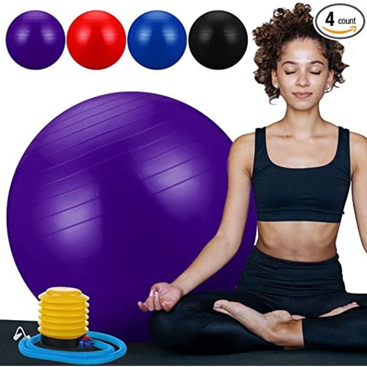 GENERICO - Pelota Ejercicio Para Pilates Fitness  75cm