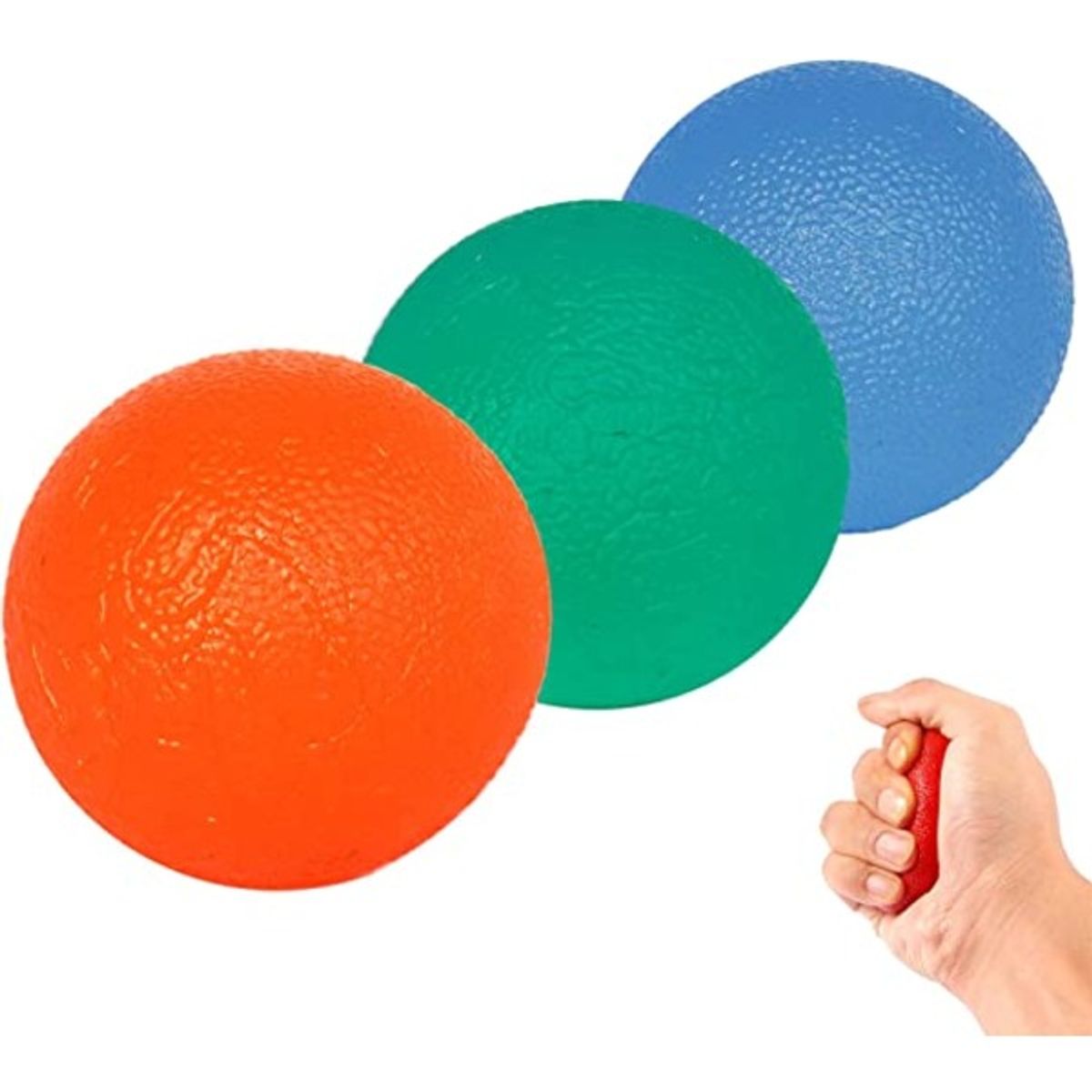 GENERICO - Relaja Tus Manos Y Dedos Con Bolas De Ejercicios