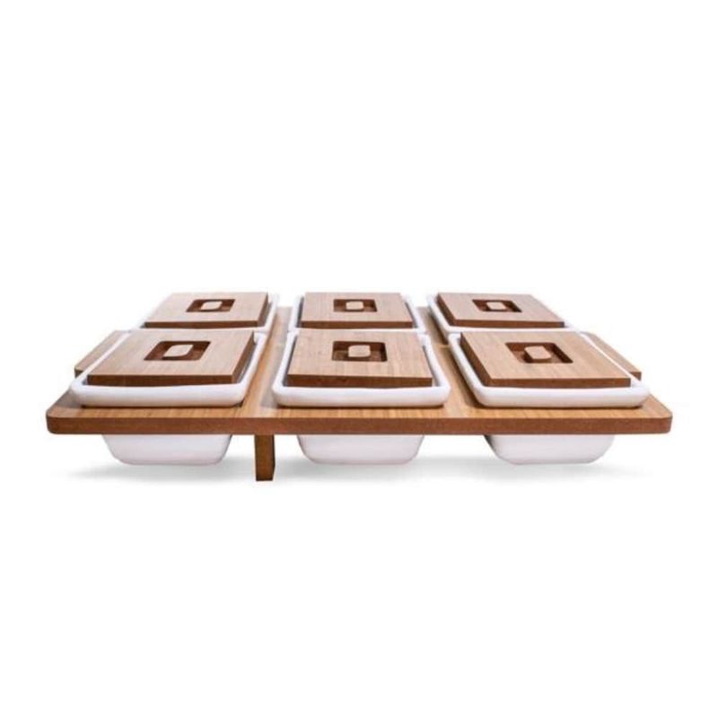 VIP AHMET - Fuente para Piqueo Rectangular