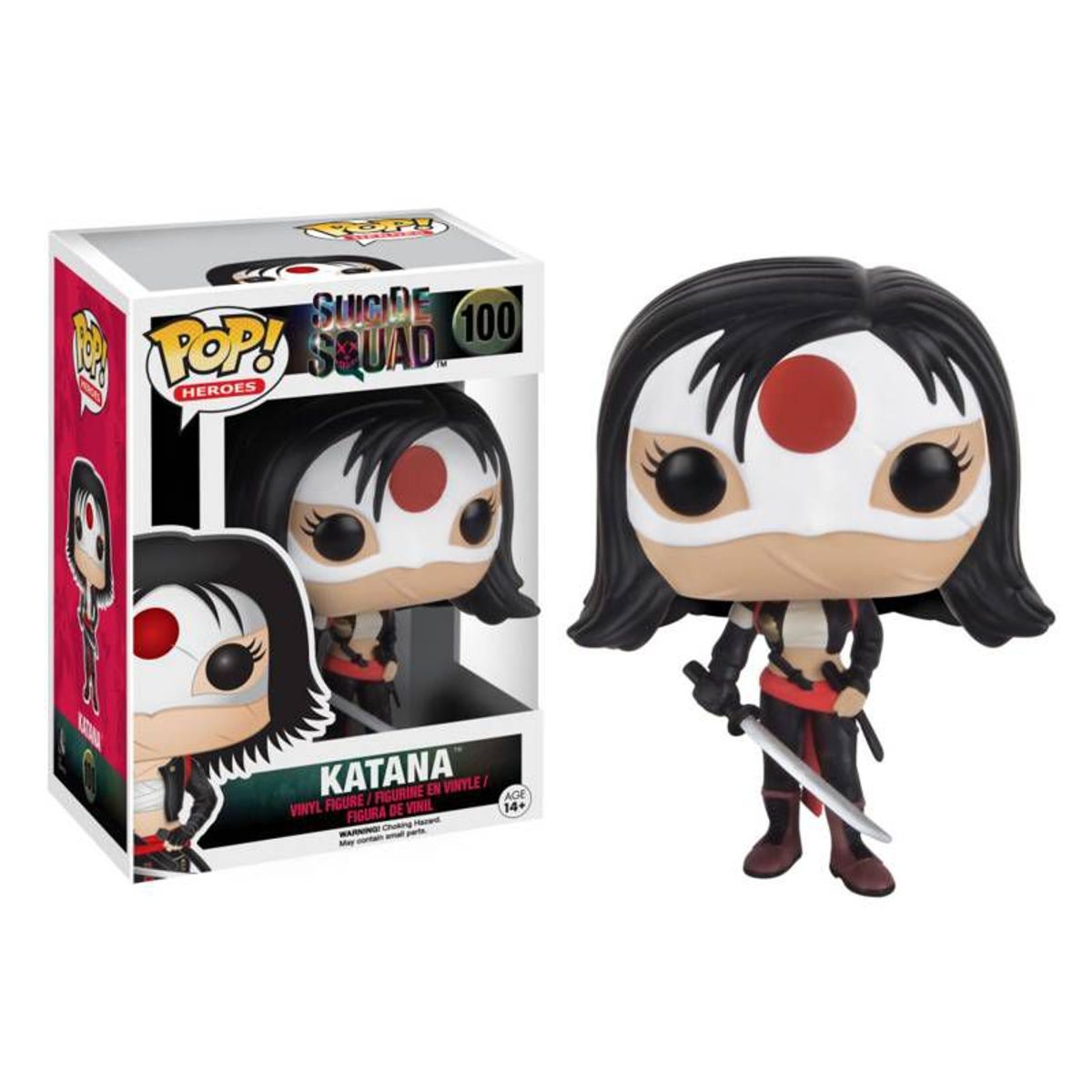 FUNKO - Funko Pop Katana - Dc Suicide Squad 100 DC Escuadron Suicida