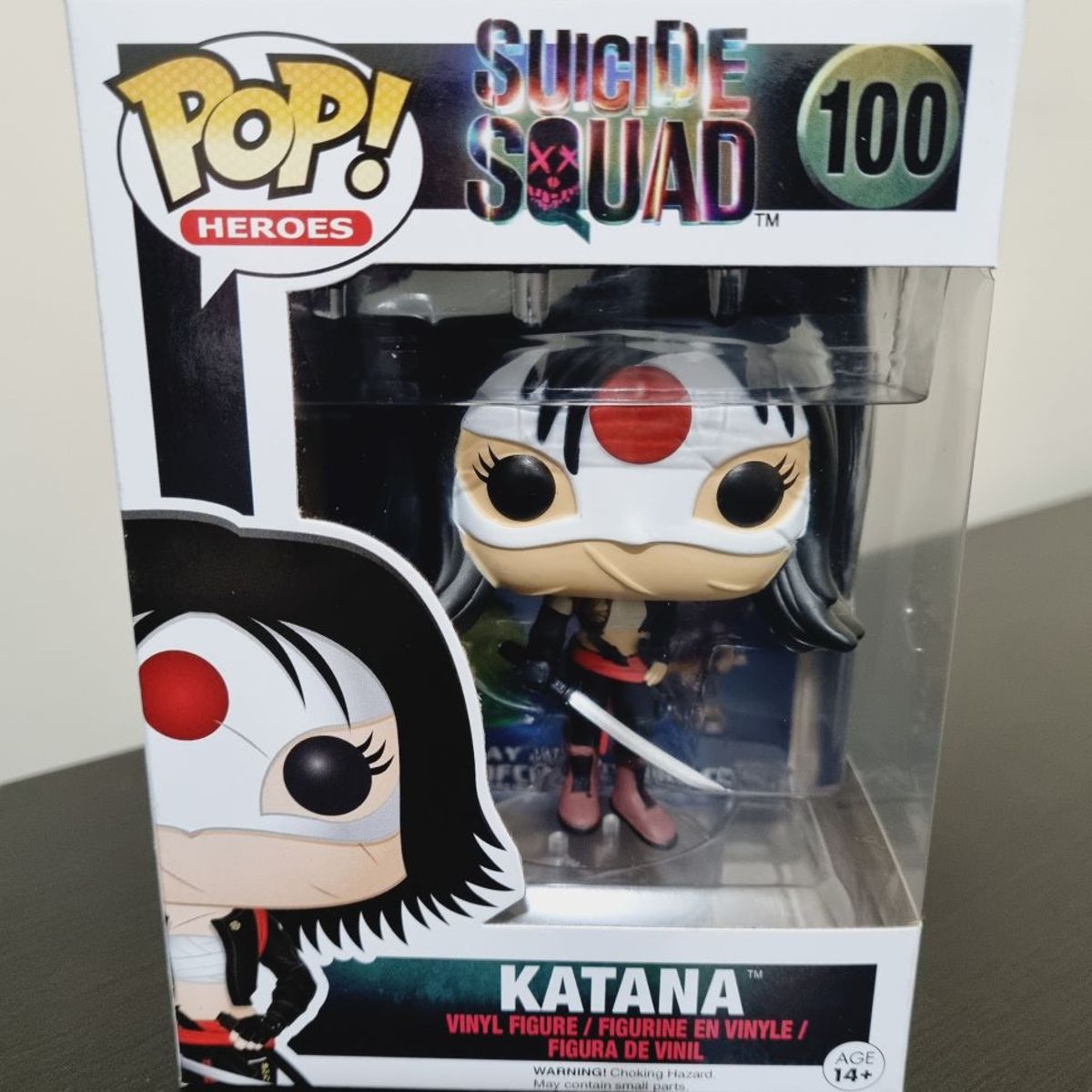 FUNKO - Funko Pop Katana - Dc Suicide Squad 100 DC Escuadron Suicida