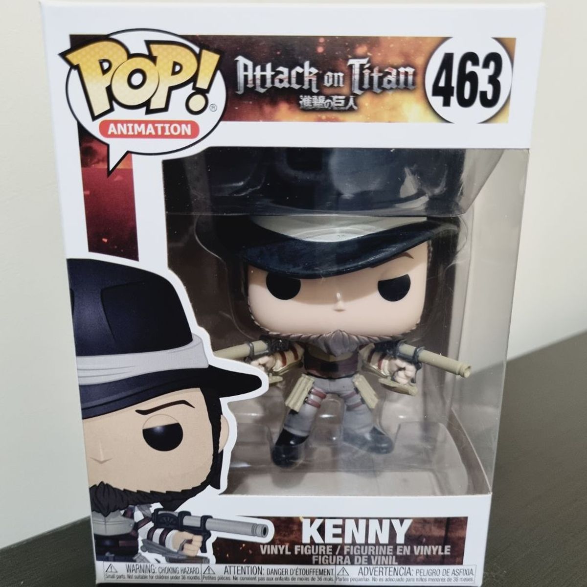 FUNKO - Funko Pop Kenny -Animation Attack On Titan Ataque de Titanes