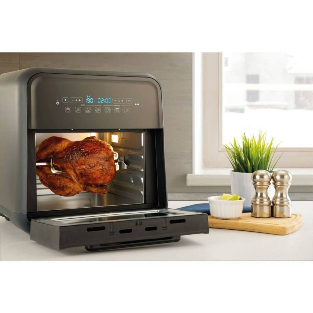 OSTER - Súper Freidora Oster De Aire 10L CKSTAF0V3