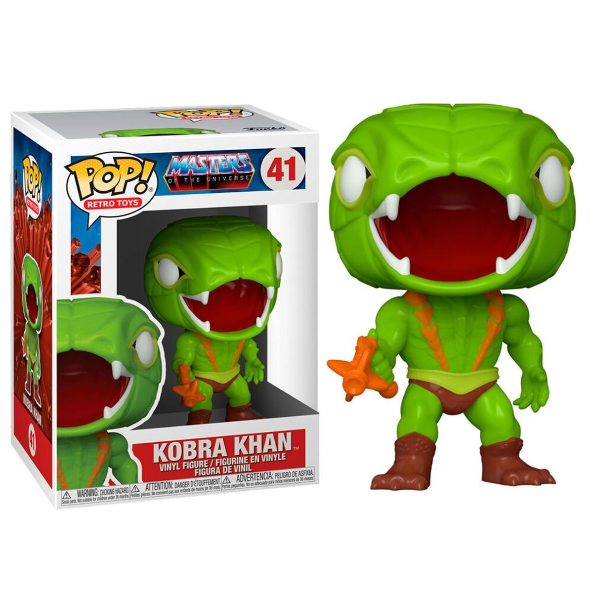 FUNKO - Funko Pop Kobra Khan 41 - Masters Of The Universe MOTU