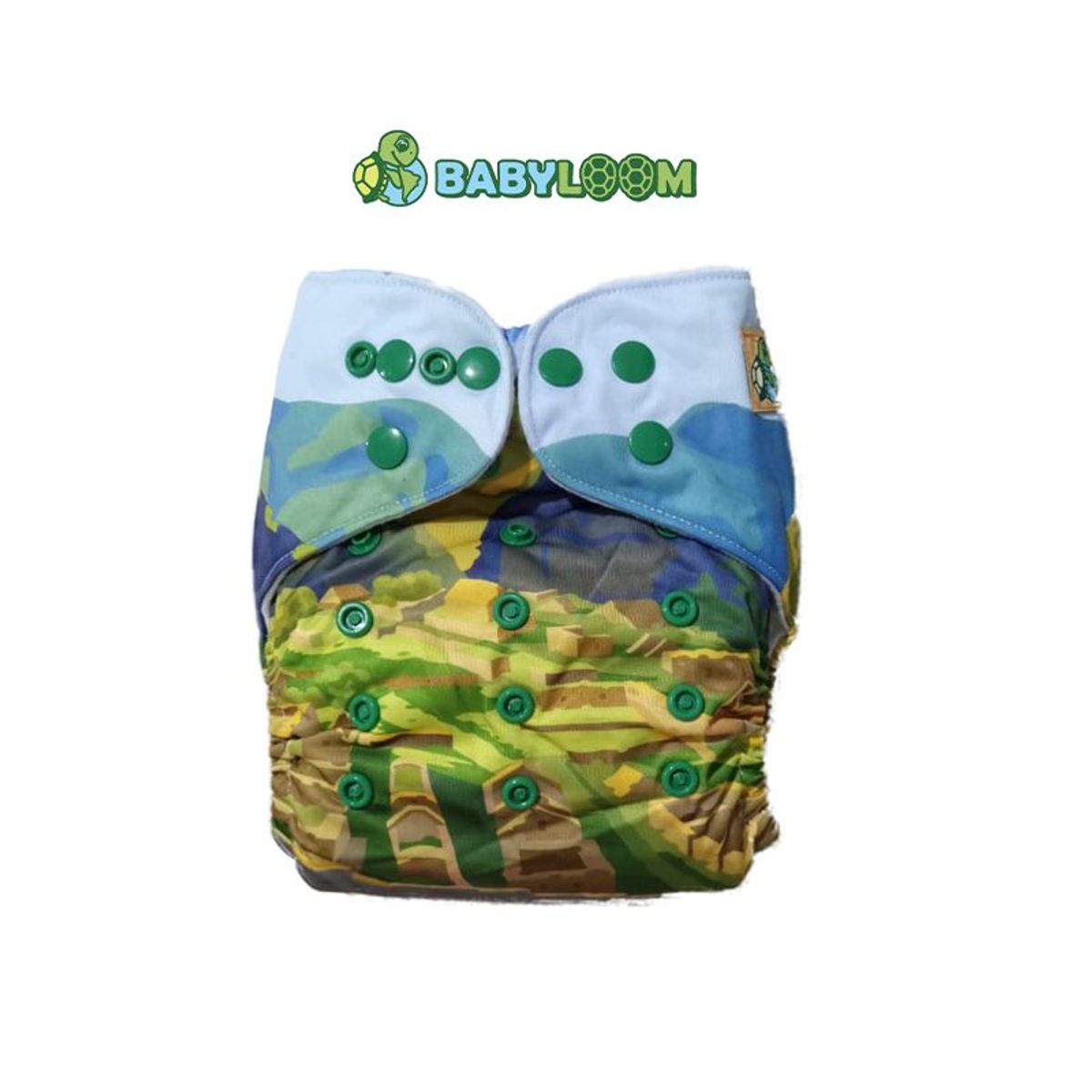 GENERICO - Pañal Ecológico de Tela Babyloom Unitalla para Bebé