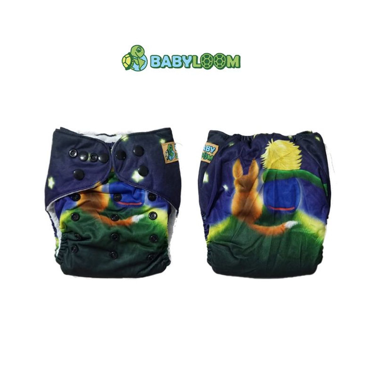 GENERICO - Pañal Ecológico de Tela Babyloom Unitalla para Bebé