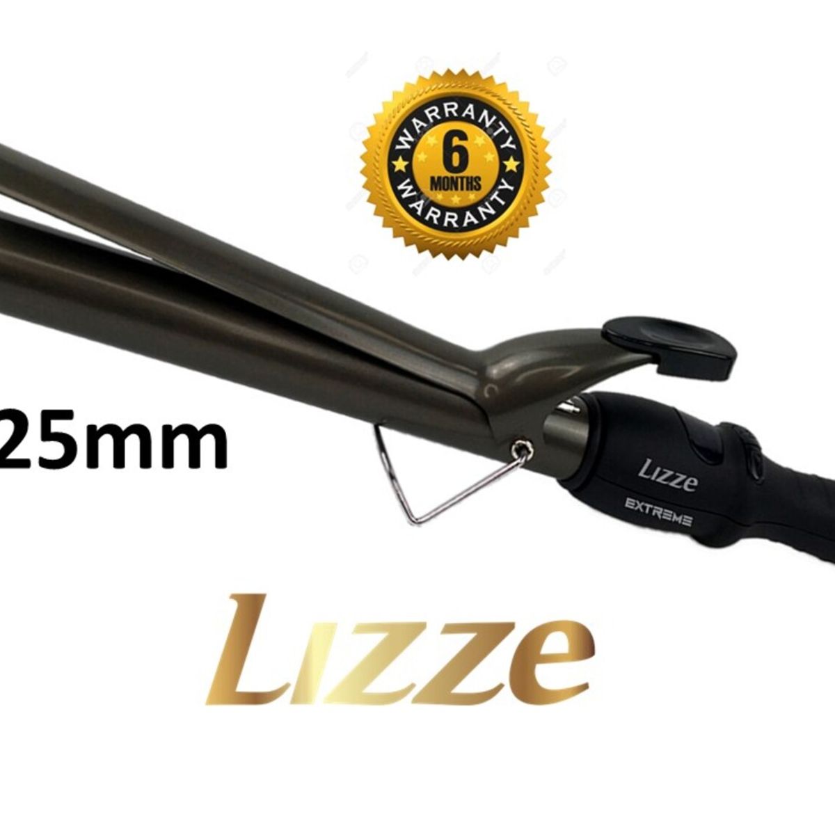 LIZZE - Lizze Rizador de Cabello Profesional Extreme 25mm