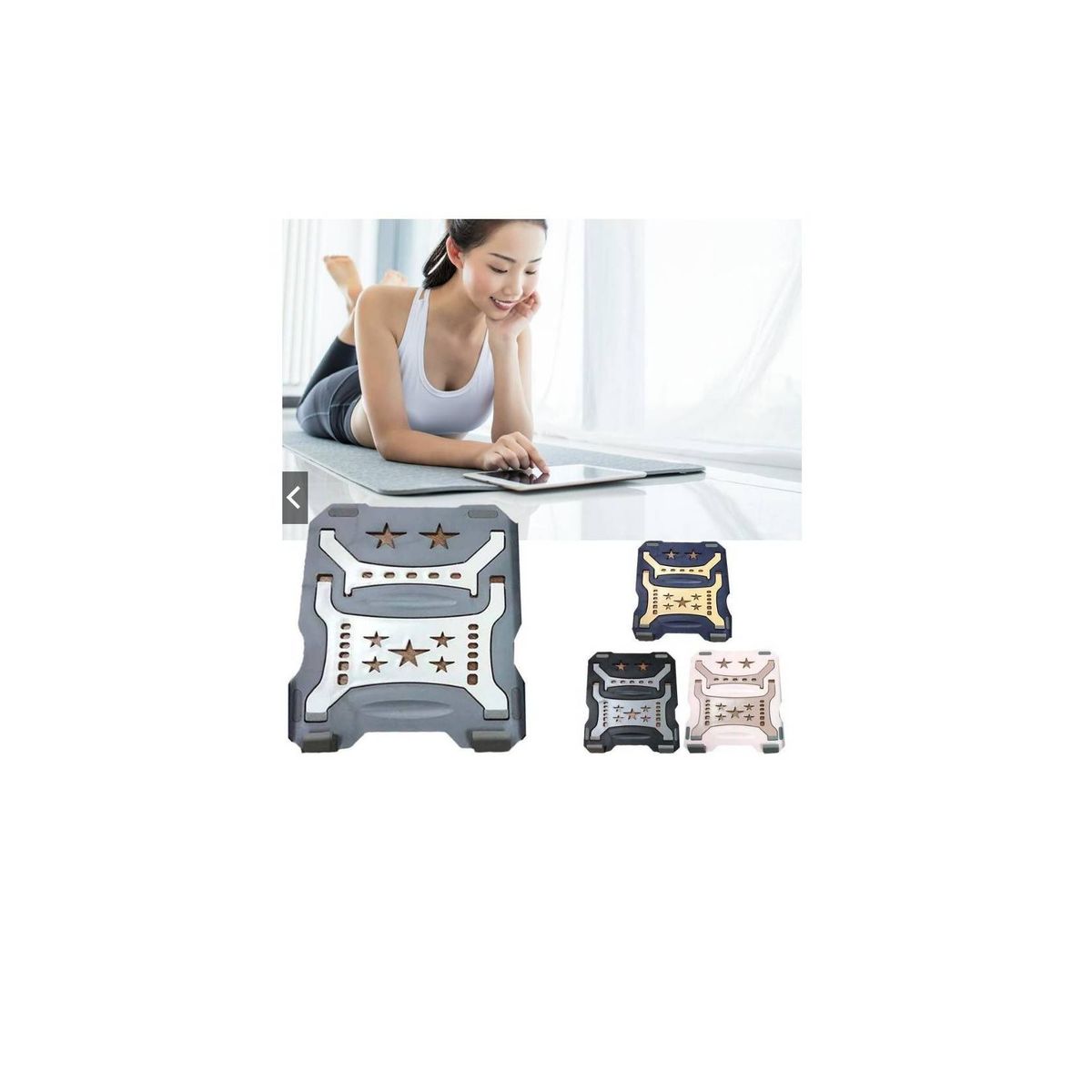 GENERICO - Base Soporte Portatil Para Laptop Y Celular