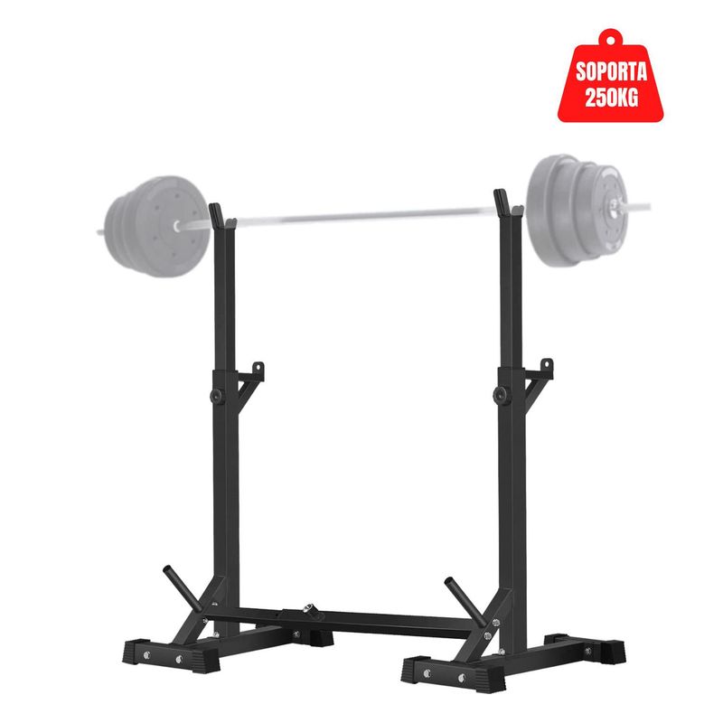 XTREME SPORT - Soporte de Barra Rack Squat para Sentadillas Multitrainer