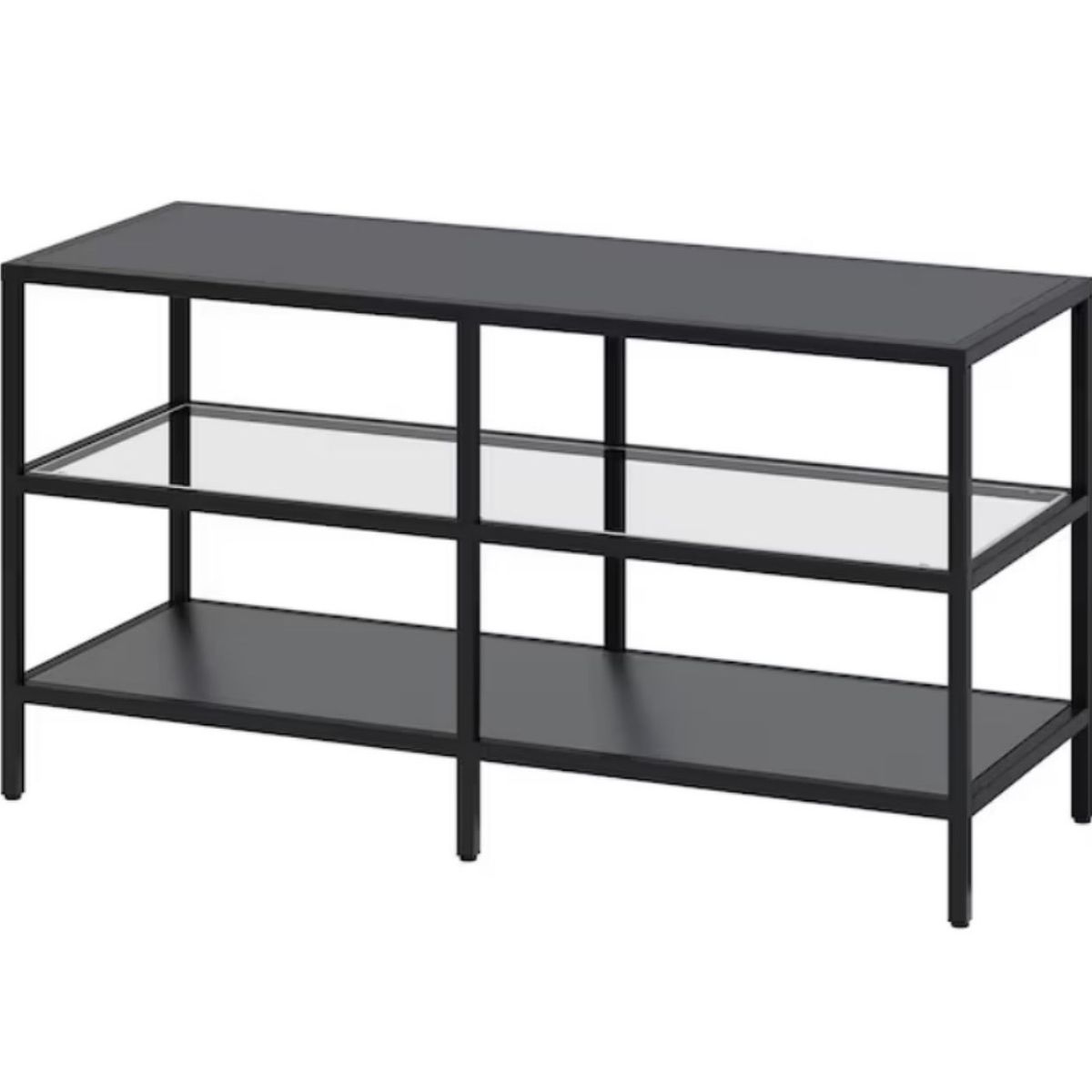 VENTITAS HOME - Mesa de Tv Industrial 75 Farnazz Ventitas Home Negro