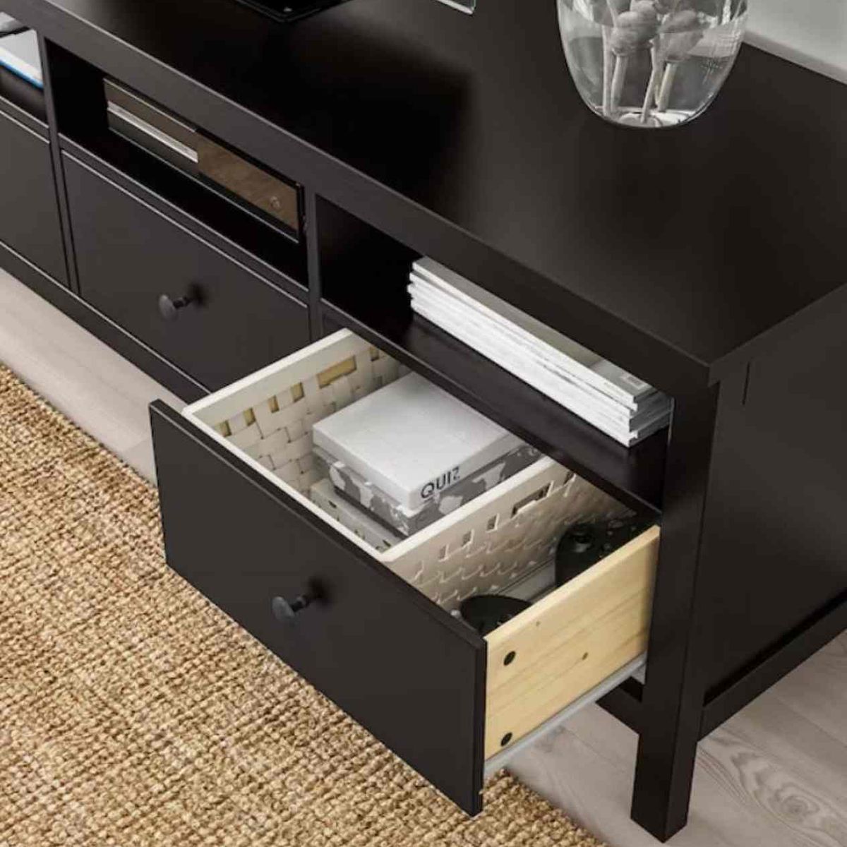 VENTITAS HOME - Mesa de Tv 75 Wanda Ventitas Home Negro