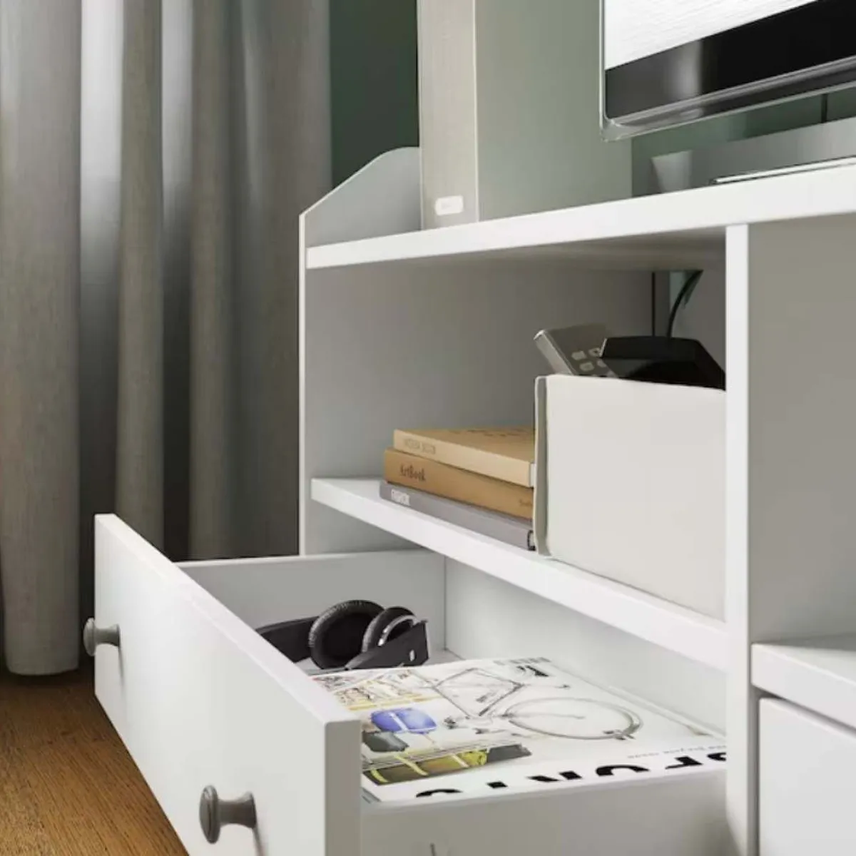 VENTITAS HOME - Mesa de Tv 75 Qiana Ventitas Home Blanco