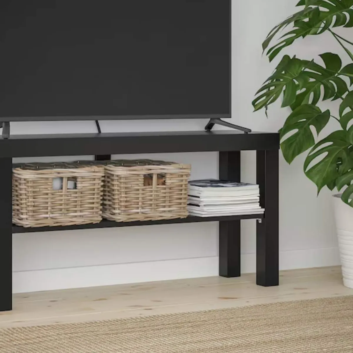 VENTITAS HOME - Mesa de Tv Industrial 75 Barne Ventitas Home Negro