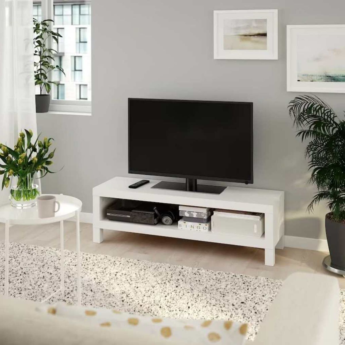 VENTITAS HOME - Mesa de Tv 75 Tulipane Ventitas Home Blanco