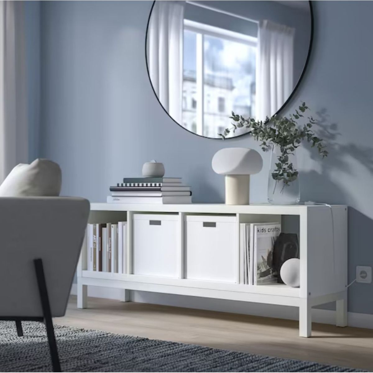 VENTITAS HOME - Mesa de Tv Moderna 75 Itala Ventitas Home Blanco