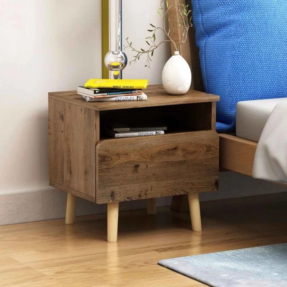 VENTITAS HOME - Velador Vintage Palermo Premium Ventitas Home Color Duna