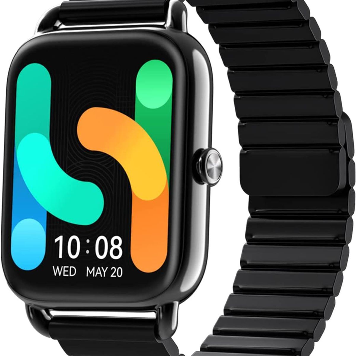 HAYLOU - Haylou Smartwatch Rs4 Plus Pantalla Amoled Correa Magnetic - Negro