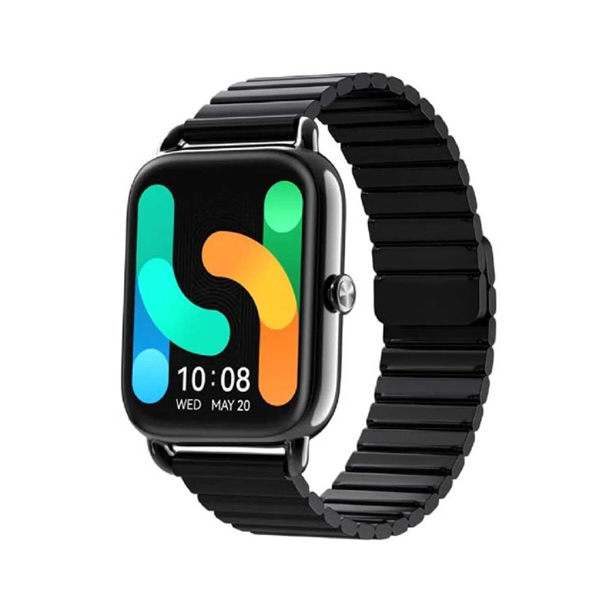 HAYLOU - Haylou Smartwatch Rs4 Plus Pantalla Amoled Correa Magnetic - Negro
