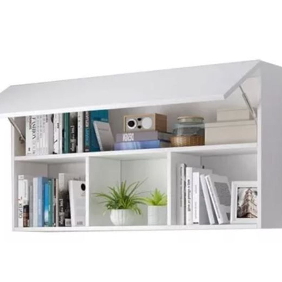 GENERICO - LIBRERO BIBLIOTECA FLOTANTE EN MELAMINA 18MM