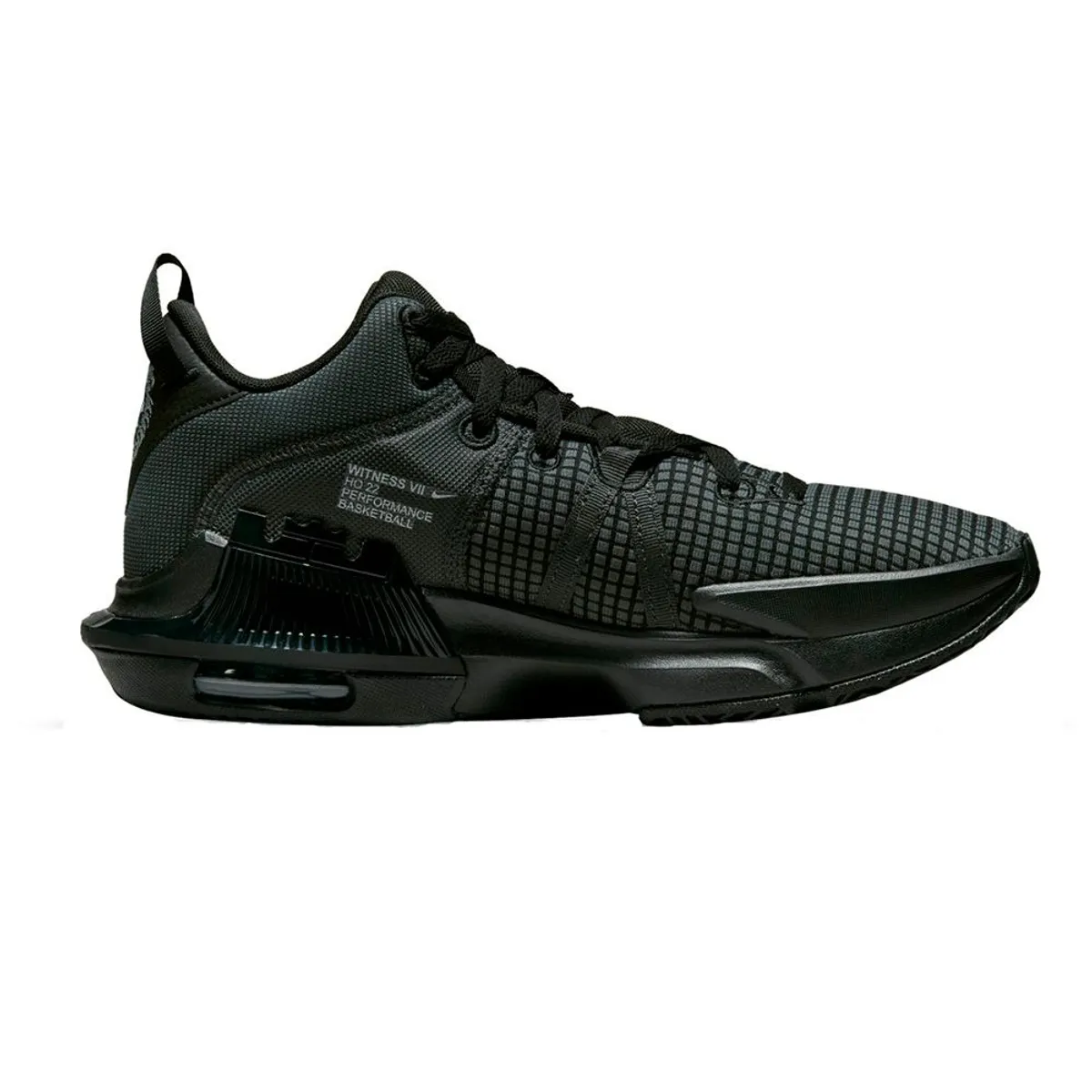 NIKE - zapatillas basquet nike lebron witness 7 dm1123-004 -negro