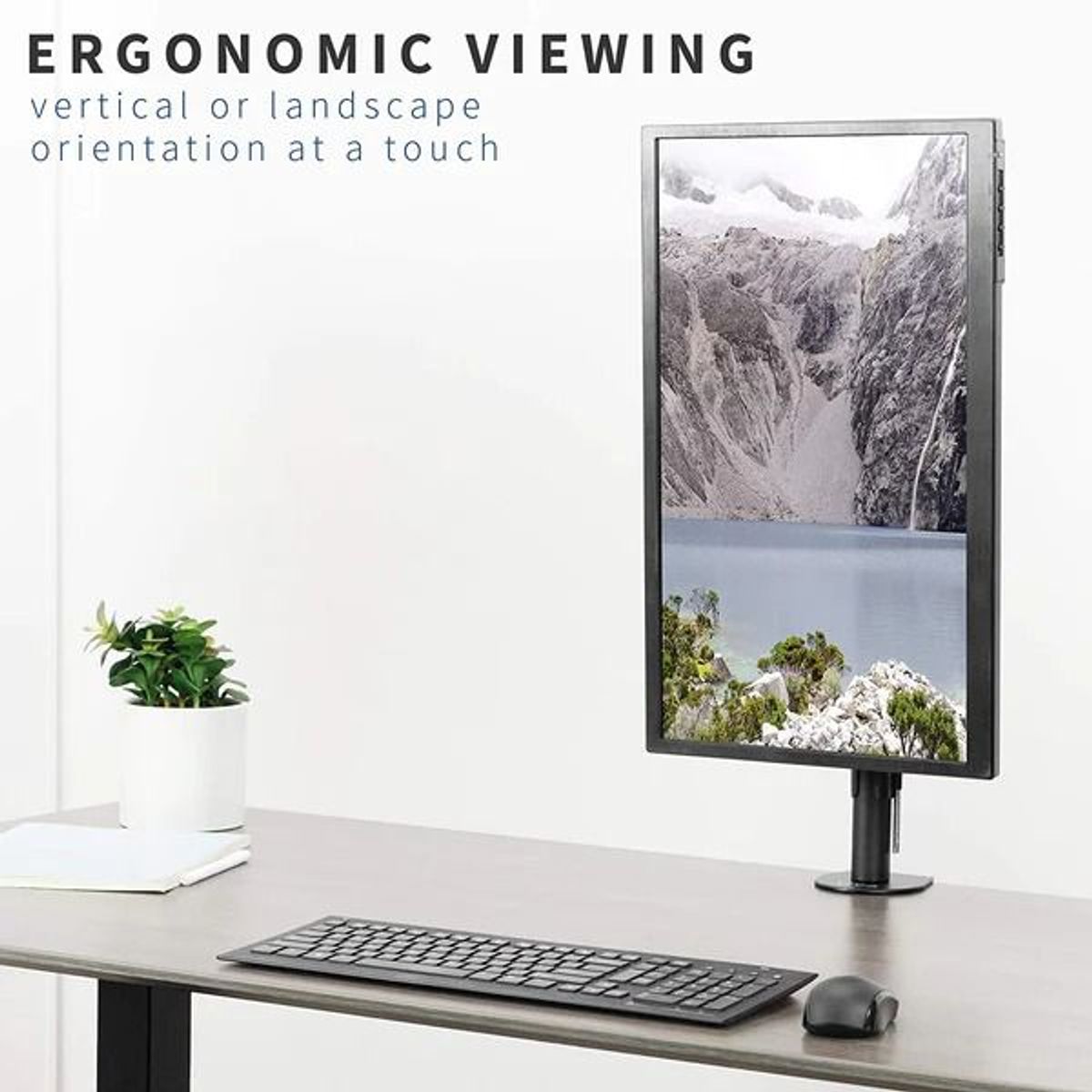 GENERICO - MONTECH - Rack Escritorio para Monitor de 17 a 32 pulg / Ajustable