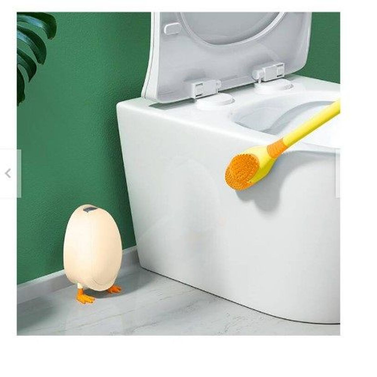 GENERICO - Cepillo  Flexible  Inodoro limpiador  Modelo kawaii