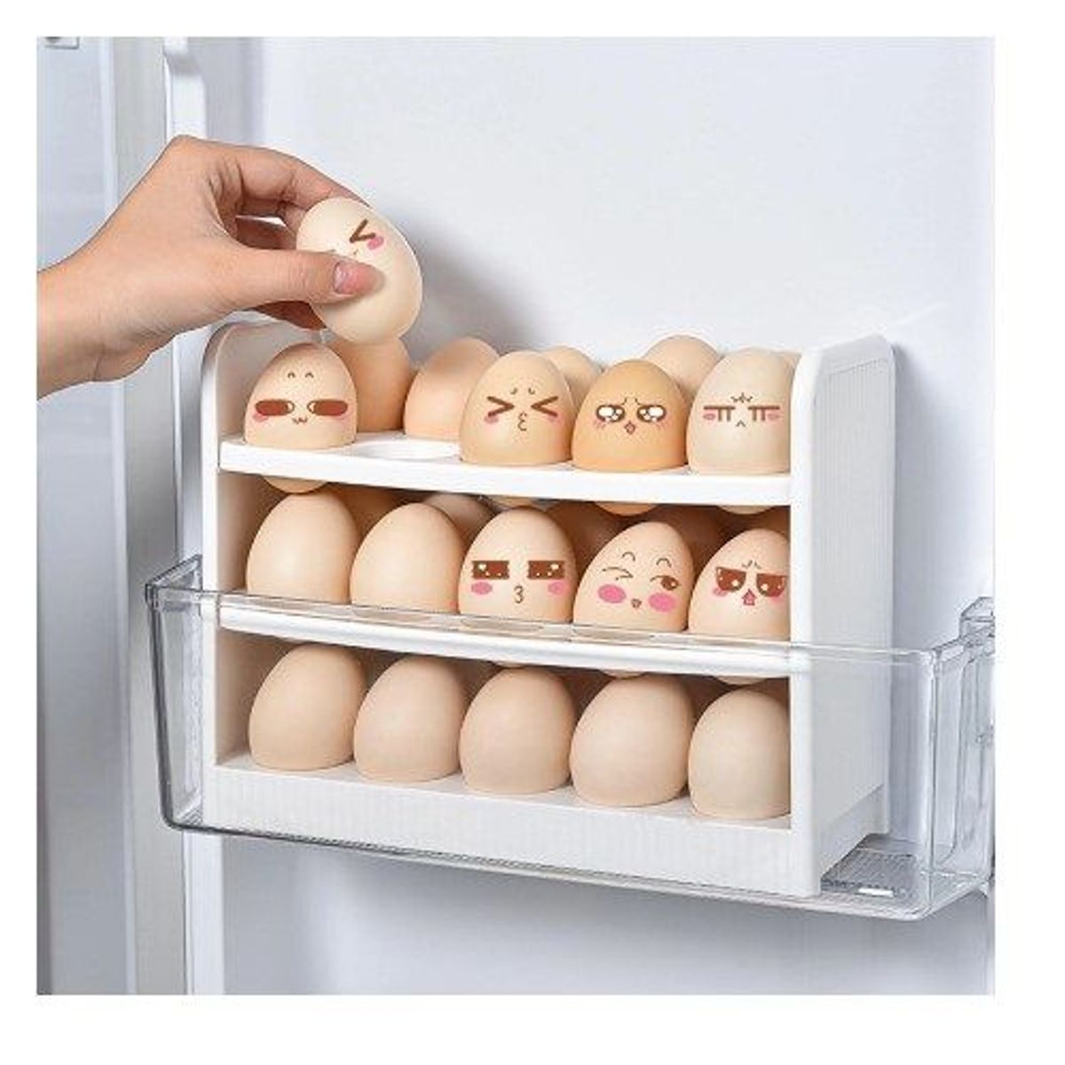 GENERICO - organizador huevo grande moda kawaii