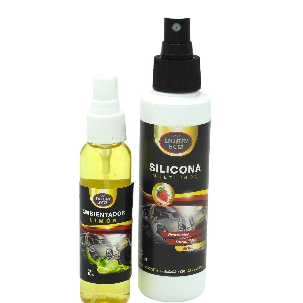 DUBRI ECO - Silicona fresa 120 y ambientador limón