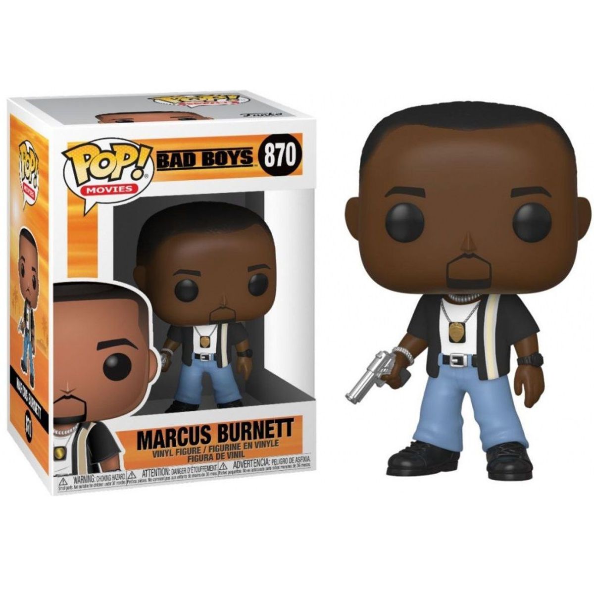 FUNKO - Funko Pop Marcus Burnett 870 - Movies Bad Boys