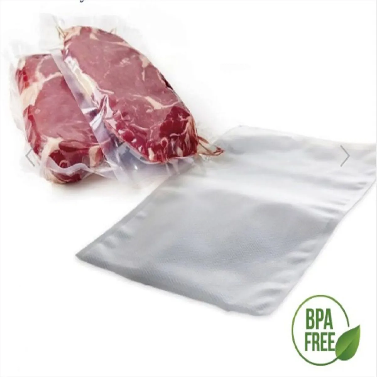GENERICO - Bolsas Gofradas para Sellado Vacio Alimentos x100und 28x30cm