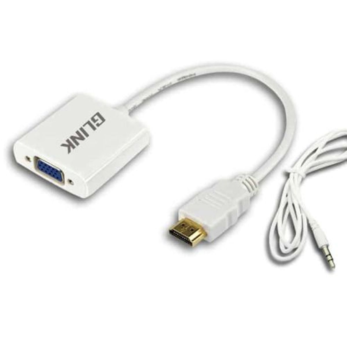 GENERICO - Adaptador HDMI a VGA HDMI a VGA Macho a Hembra 1080P GL-001