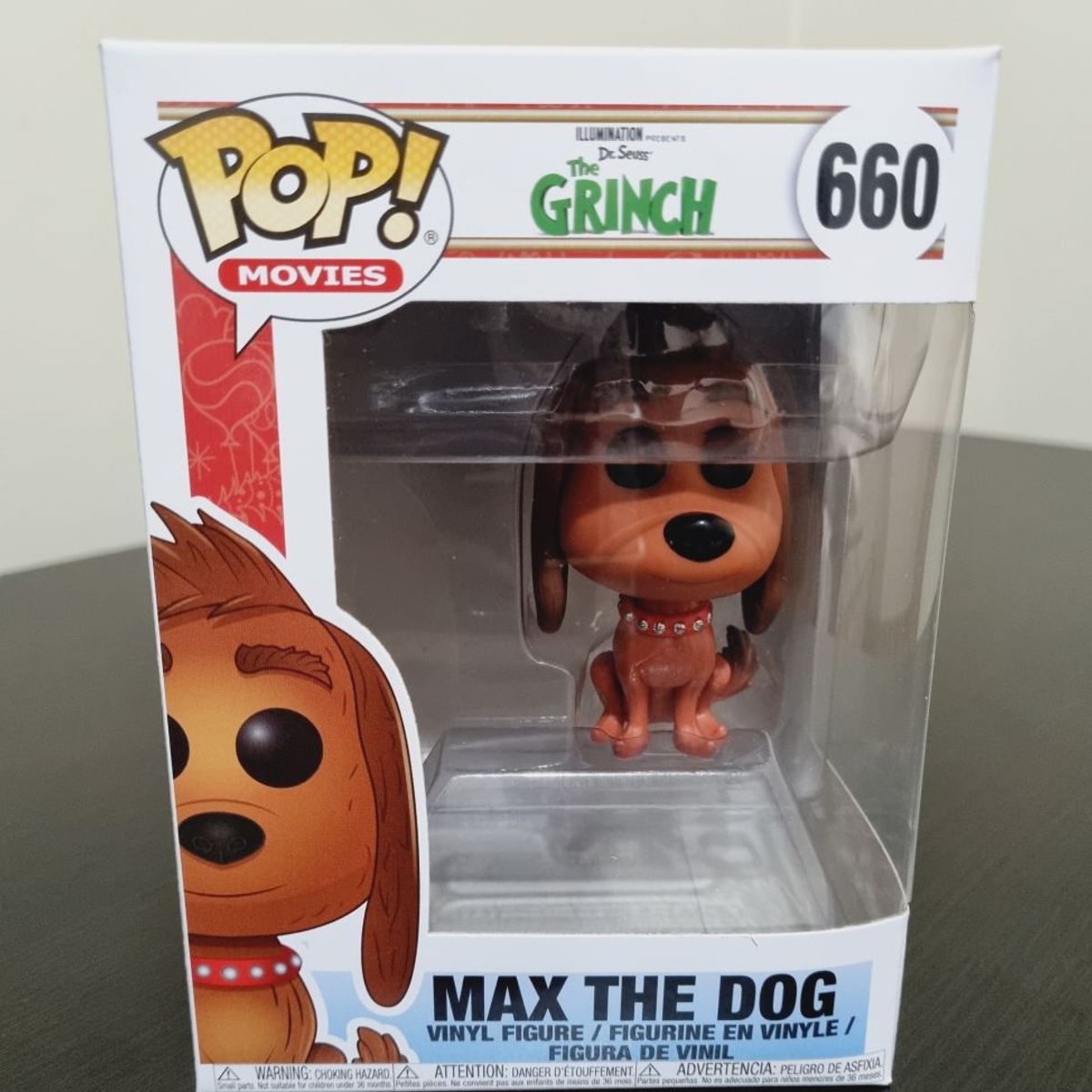 FUNKO - Funko Pop Max el perro 660 - Película El grinch