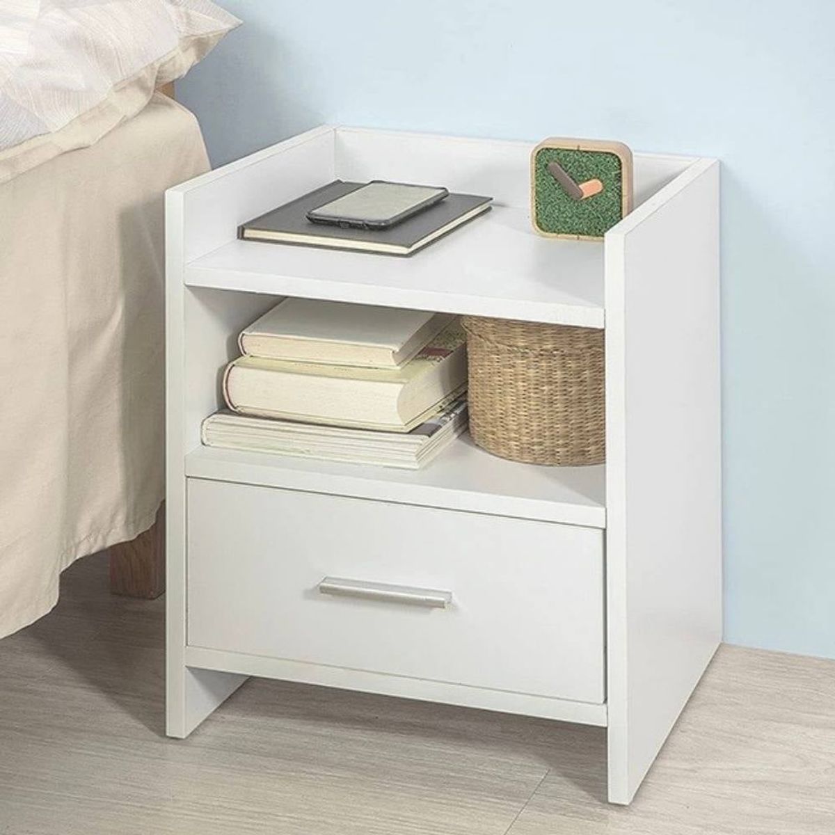 VENTITAS HOME - Velador Bruna Ventitas Home Color Blanco